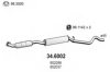 OPEL 852037 Middle Silencer